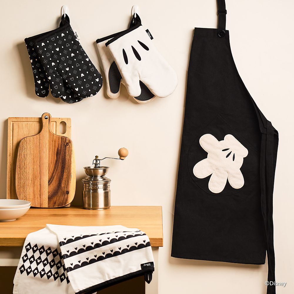 【マイヤージャパン】2PCS OVEN GLOVE SET (WHITE VERSIN) ミッキーハンドミトン2ピースセット