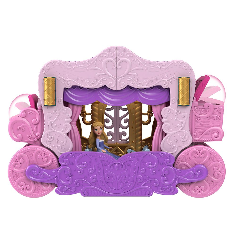 ディズニープリンセス ピンクのおしろ～ばしゃがおしろにへんしん！～（ミニドール）