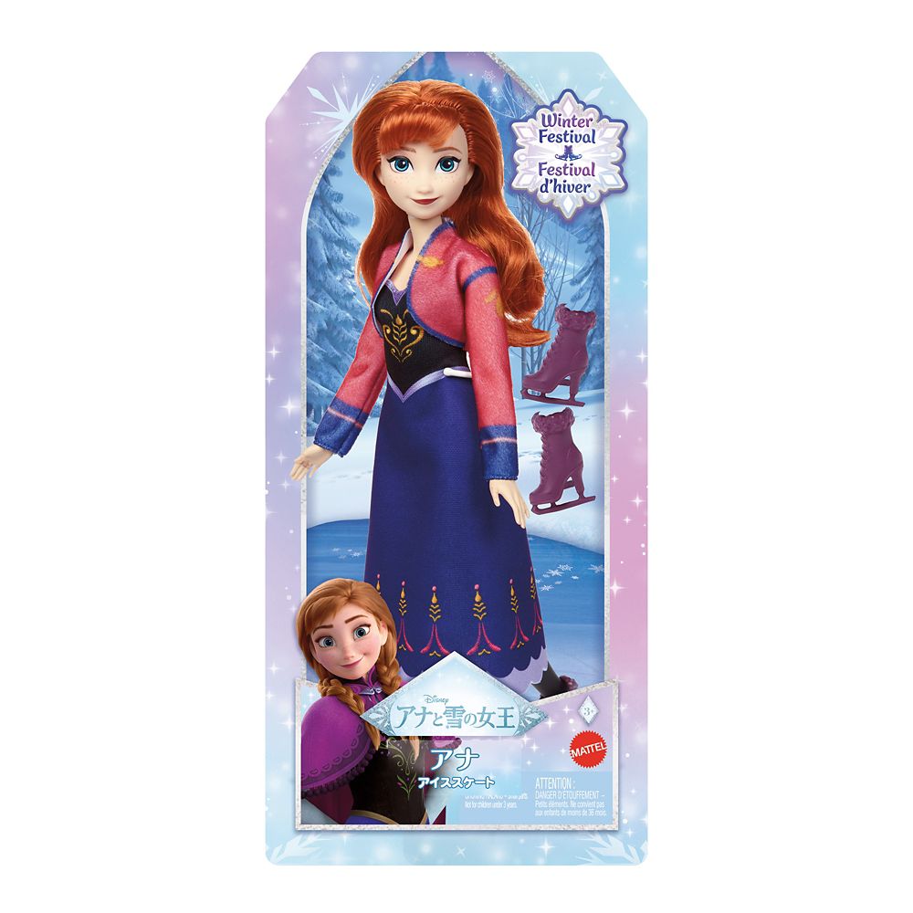 アナと雪の女王　アナ（ドール　アイススケート）