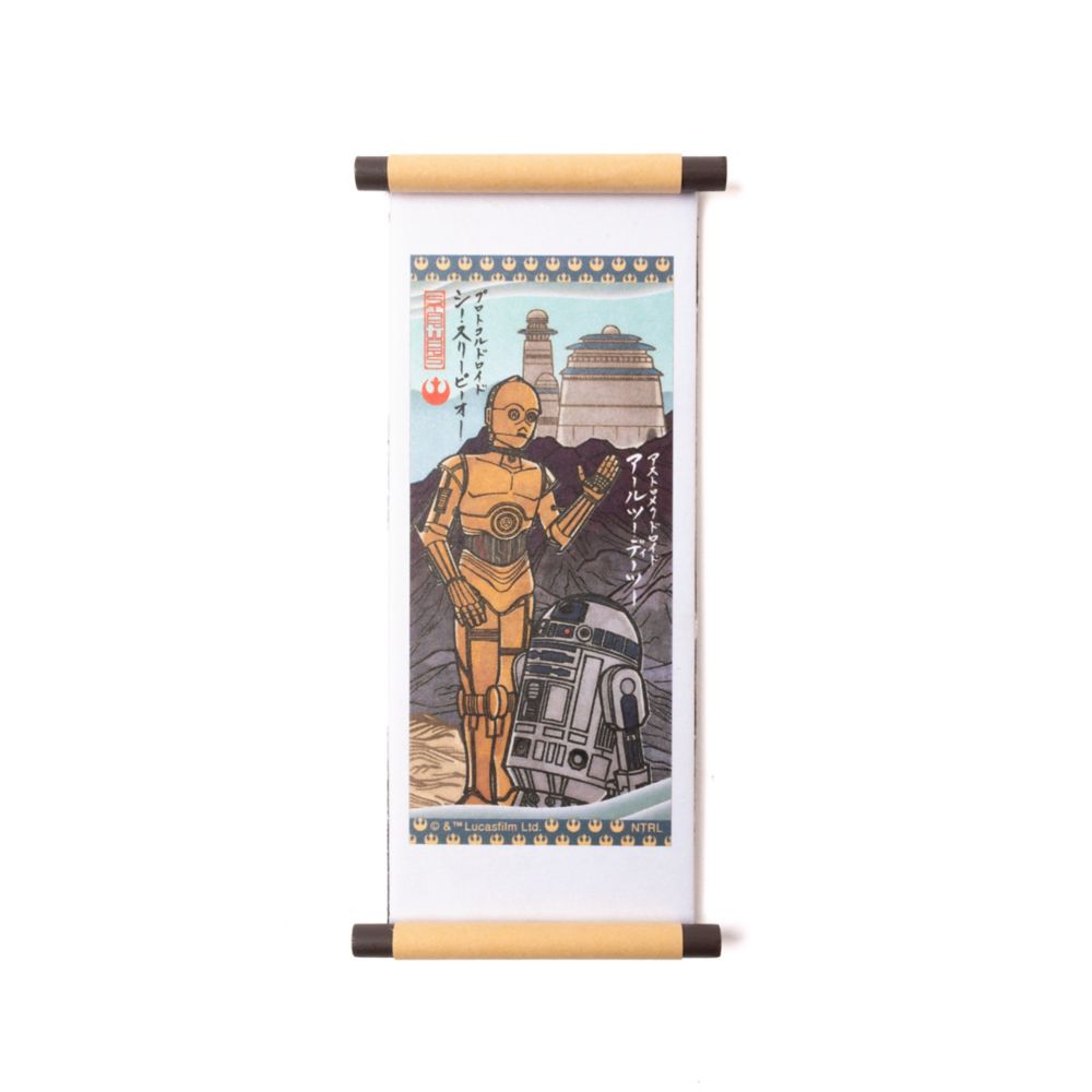 掛け軸マグネット　C-3PO/R2-D2