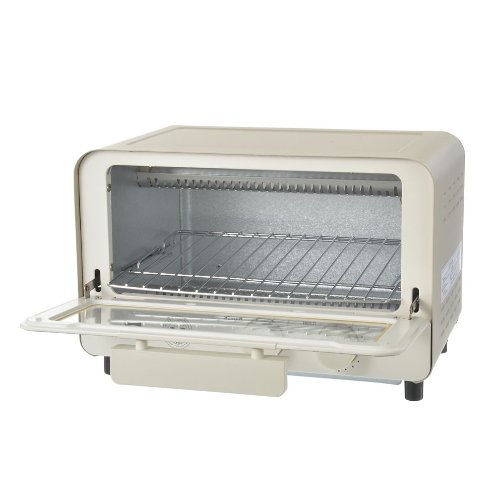 公式 ショップディズニー 送料無料 Bruno ミッキー オーブントースター ウォームグレー Retro Kitchen