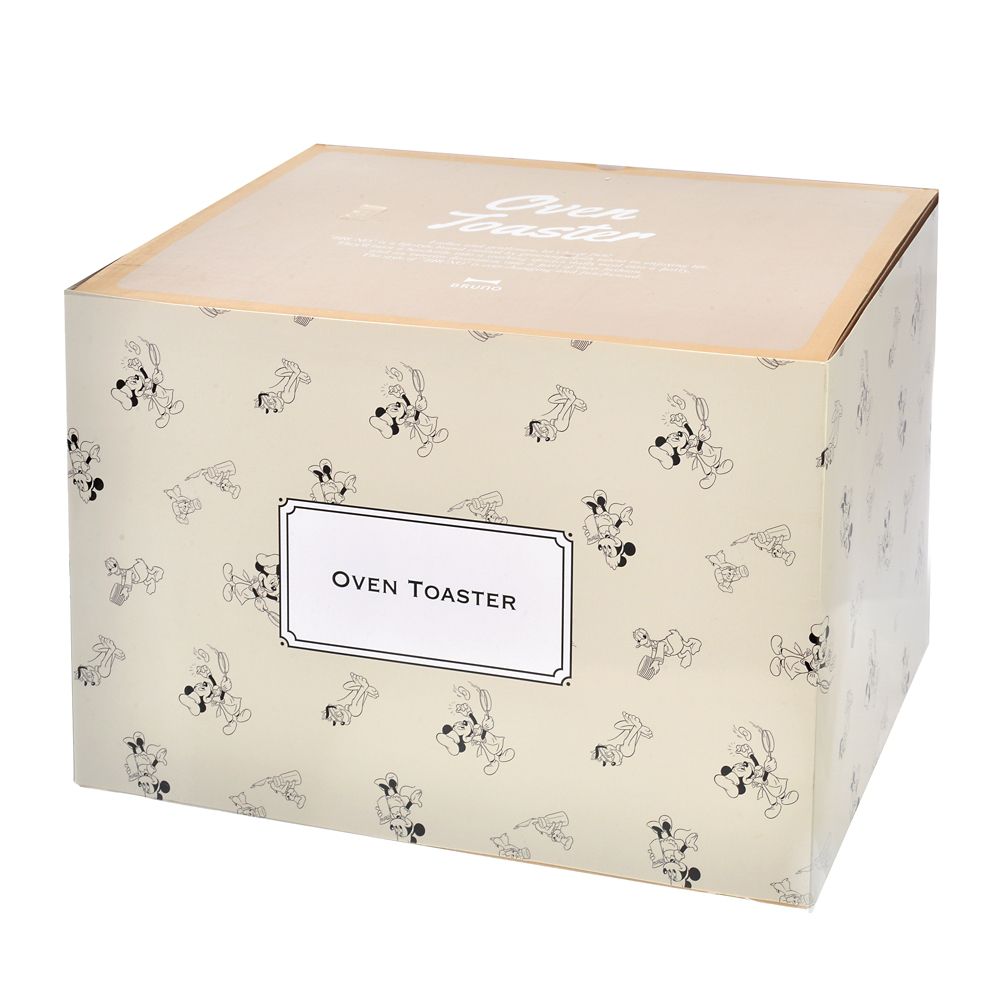 公式 ショップディズニー 送料無料 Bruno ミッキー オーブントースター ウォームグレー Retro Kitchen