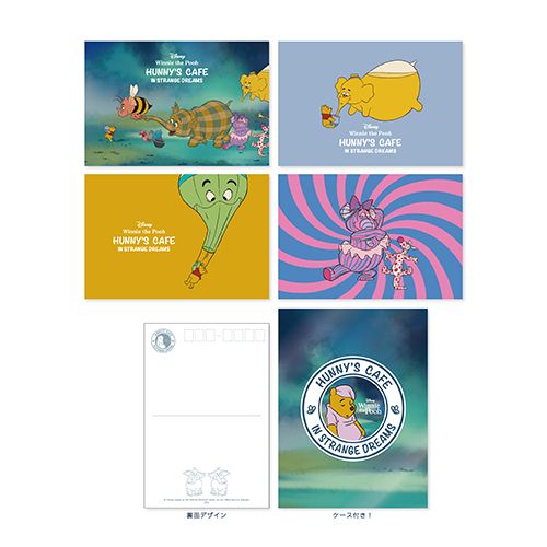 公式 ショップディズニー Oh My Cafe くまのプーさん ポストカードセット