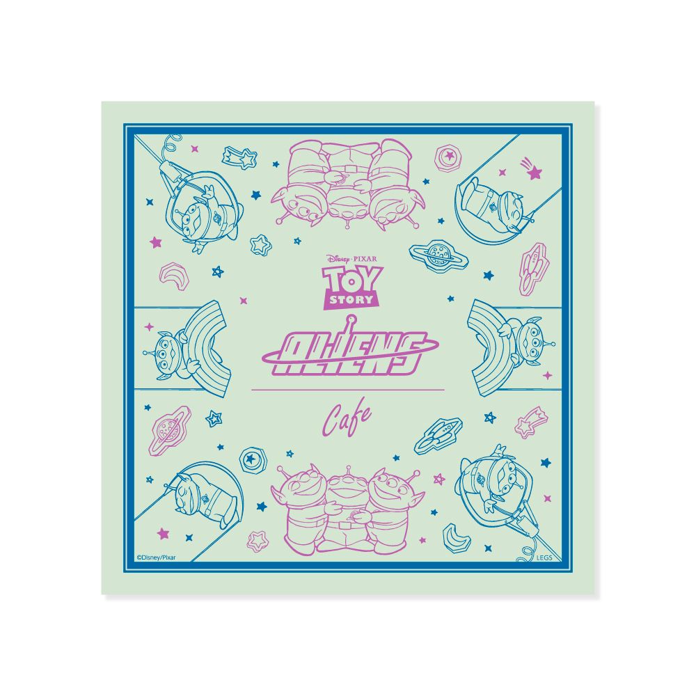 公式 ショップディズニー Oh My Cafe エイリアンペーパーナプキン