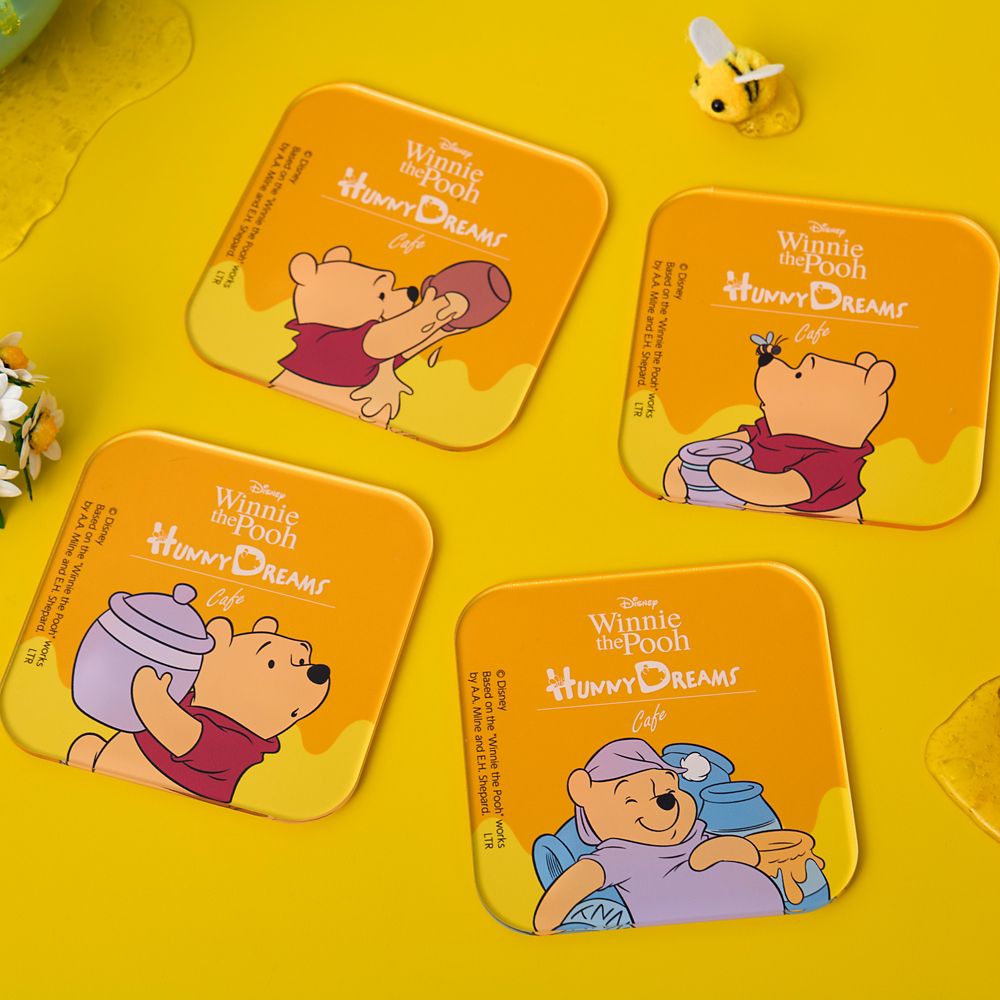 【OH MY CAFE】くまのプーさん アクリルコースター（ランダム4種）