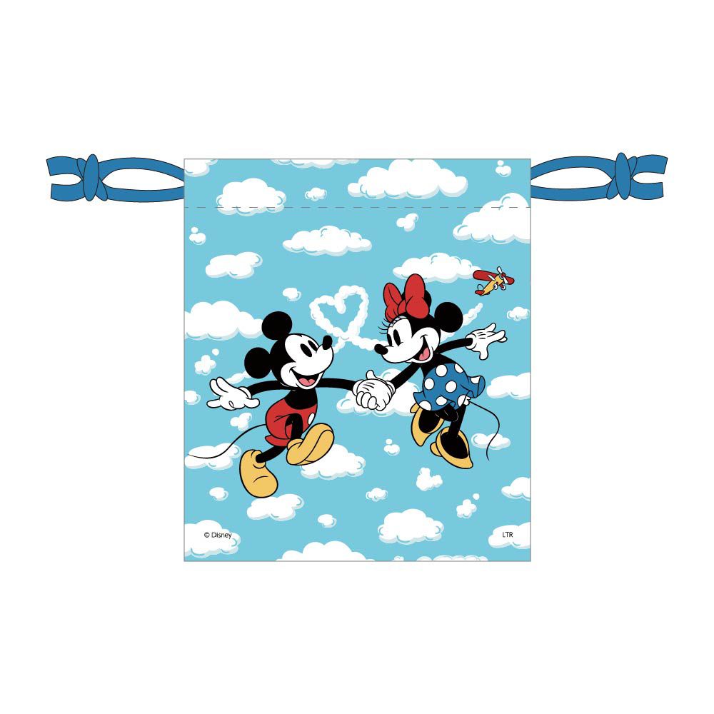 【OH MY CAFE】ミッキー＆フレンズ 巾着