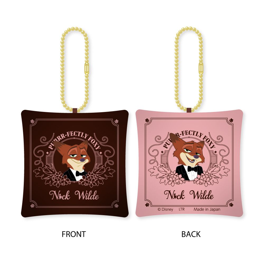 【OH MY CAFE】ズートピア2 クッションキーホルダー