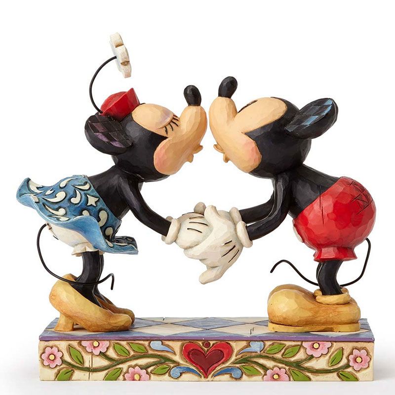 【公式】ディズニーストア.jp | 【再入荷】【enesco】フィギュア ミッキー&ミニー kiss DISNEY TRADITIONS