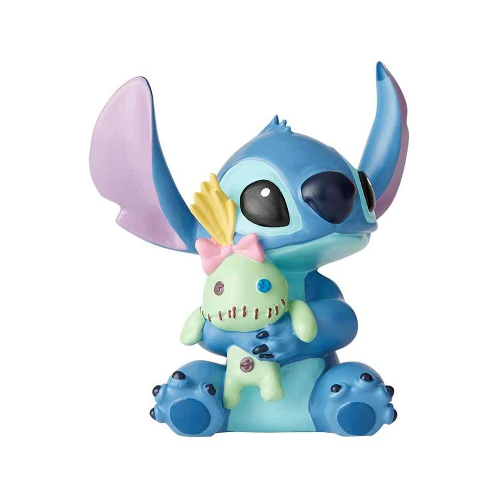 公式 ショップディズニー Enesco スクランプとスティッチ フィギュア Disney Showcase