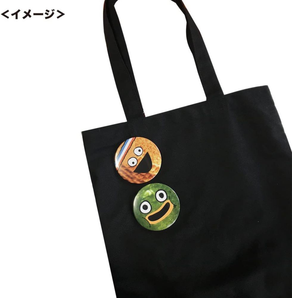 ディズニー ピクルスとピーナッツ 缶バッジ 2Pフェイス１