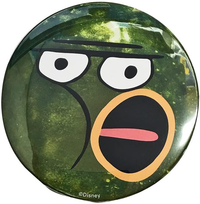 ディズニー ピクルスとピーナッツ 缶バッジ 2Pフェイス２