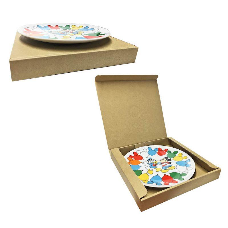 ディズニー ノスタルジカ 直径19cmプレート ミッキーマウス＆ドナルドダック ダンス