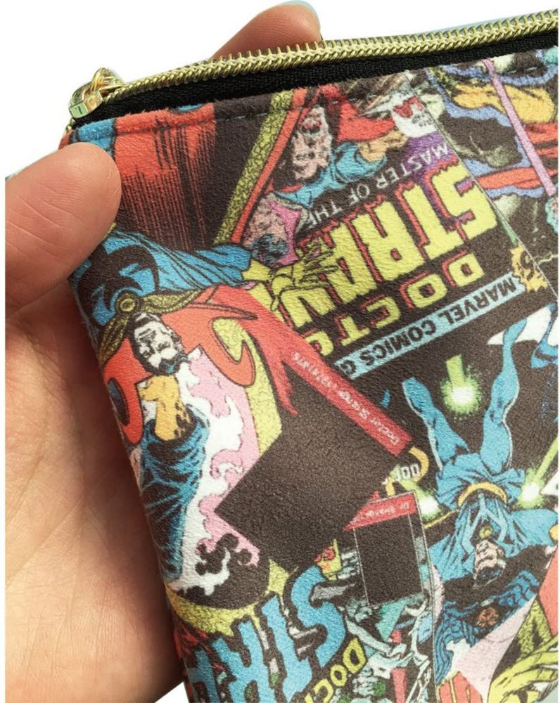 MARVEL マーベル フラットポーチ / ストレンジコミック