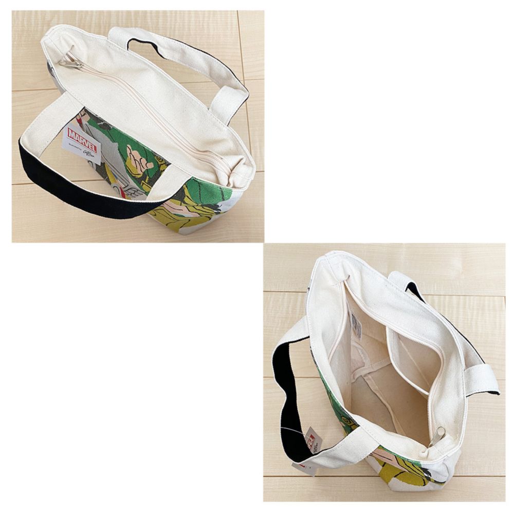 MARVEL マーベル ファスナー付ランチバッグ / ソー＆ロキ