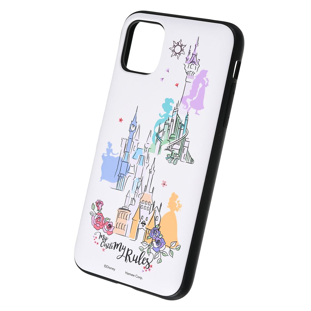 公式 ショップディズニー Latootoo ディズニープリンセス Iphone 11 Xr用スマホケース カバー カード収納型 ミラー付き