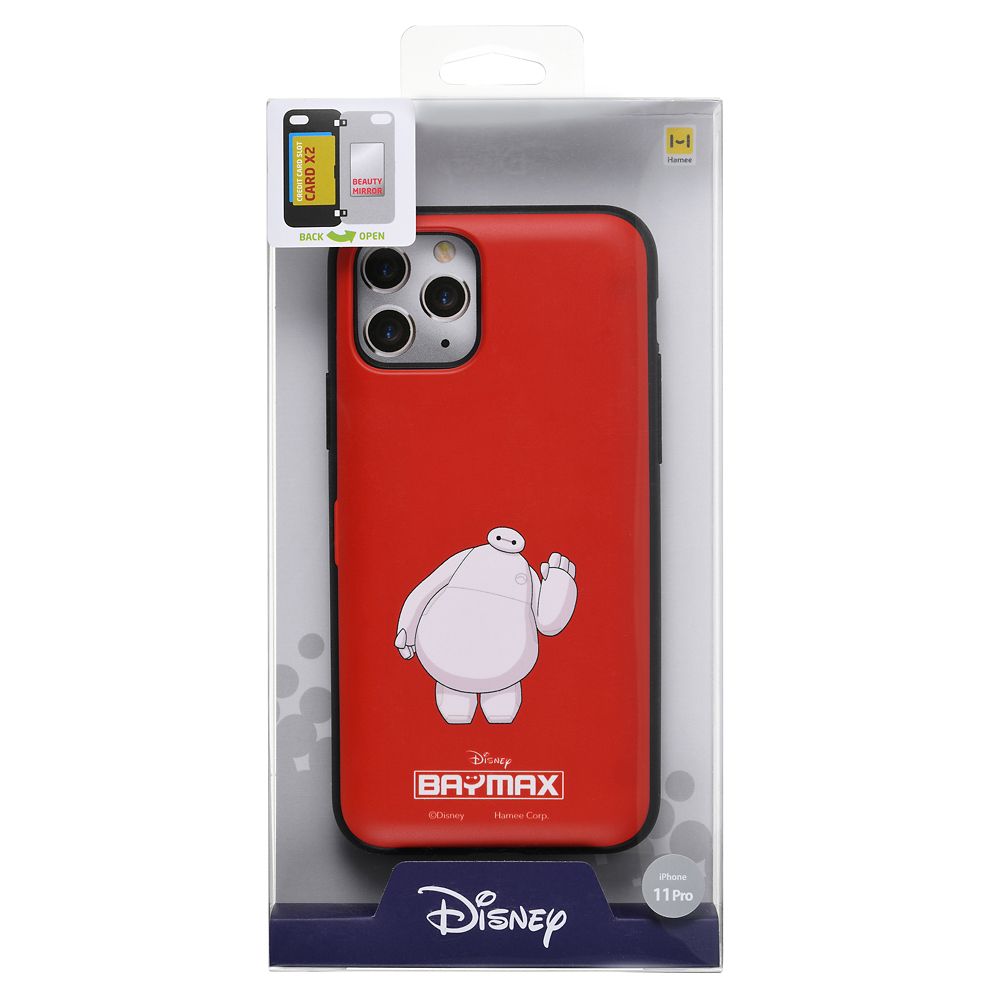 公式 ショップディズニー Latootoo ベイマックス Iphone 11 Pro用スマホケース カバー カード収納型 ミラー付き