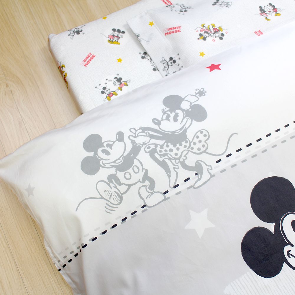 ミッキー ミニー ベビー布団 9点セット レギュラーサイズ 綿100％ NZ8123-FU