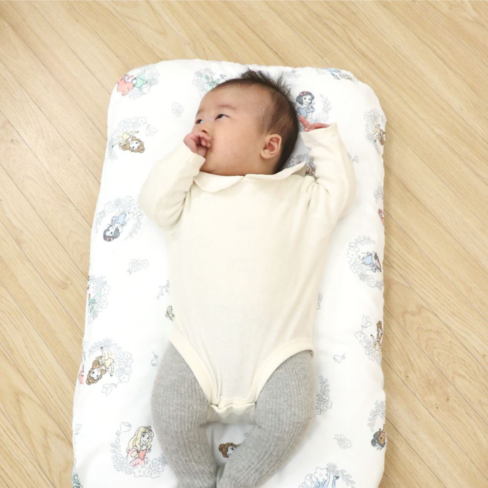 ディズニープリンセス 抱っこ布団 パステルカラー オーガニックコットン ダブルガーゼ 綿100％ やわらかキルト NZ1124P-C