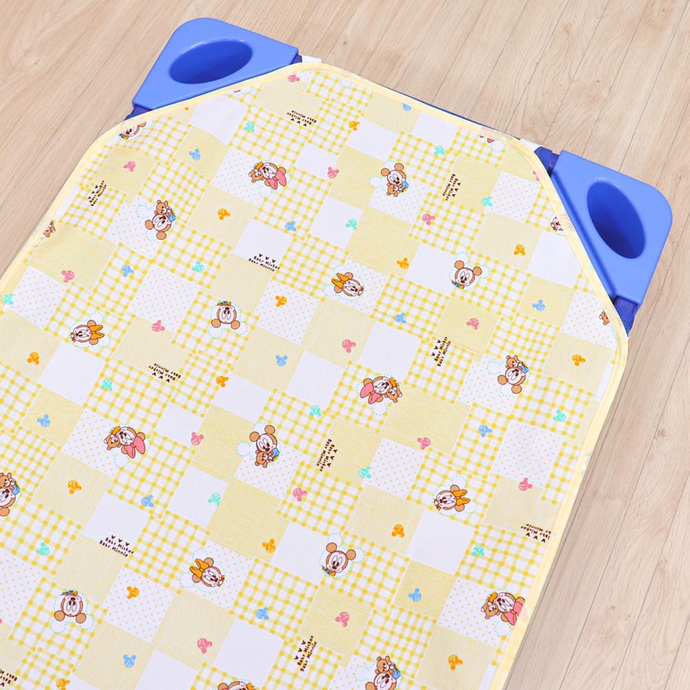 ベビーミッキー ベビーミニー 防水 コットカバー 60&times;130cm 裏面防水 ネームタグ付き NZ8105-R