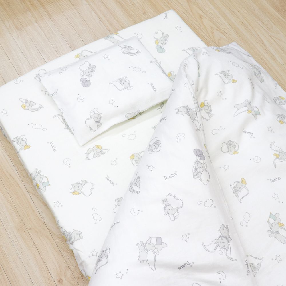 ダンボ ベビー布団 11点セット レギュラーサイズ オーガニックコットン ダブルガーゼ NZ1126-FU