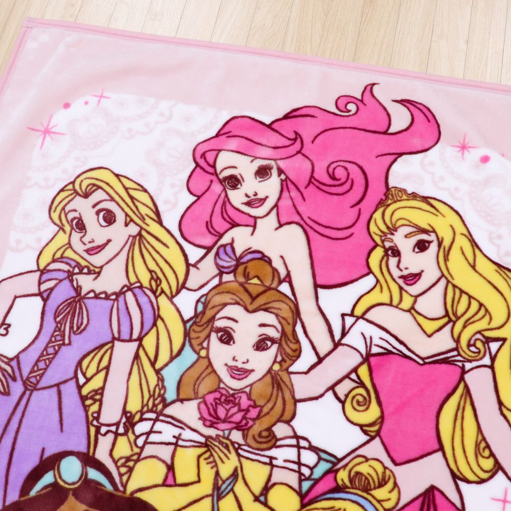 ディズニープリンセス 毛布＋スリーパー 2点セット ニューマイヤー NZ2001s-PR