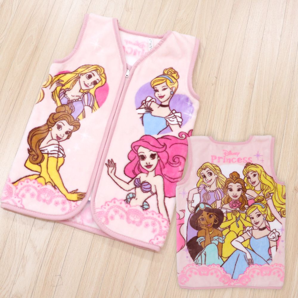 ディズニープリンセス 毛布＋スリーパー 2点セット ニューマイヤー NZ2001s-PR