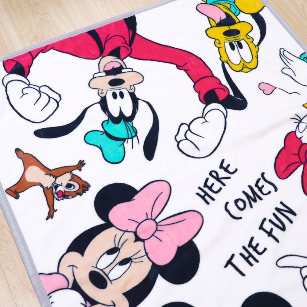 ミッキー＆フレンズ 毛布 100&times;140cm ニューマイヤー NZ2900-MK