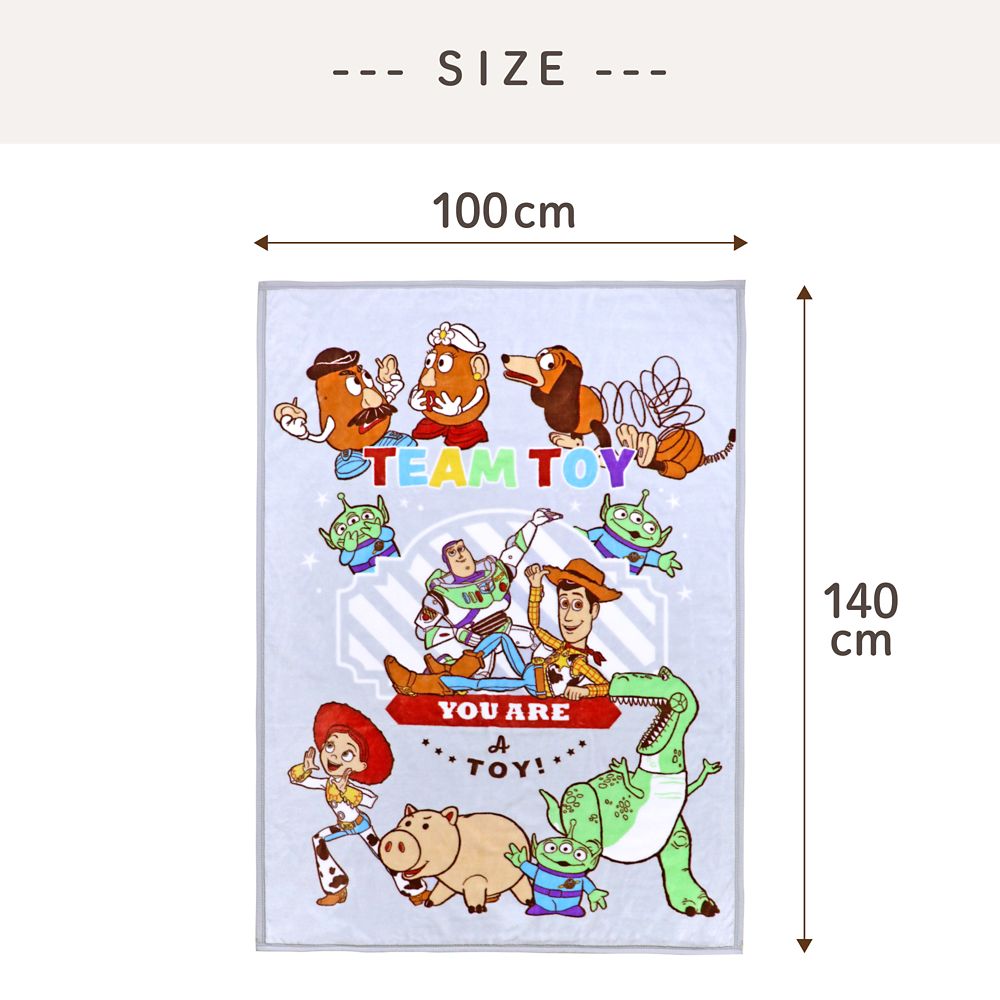 トイ・ストーリー 毛布 100&times;140cm ニューマイヤー NZ2900-TS