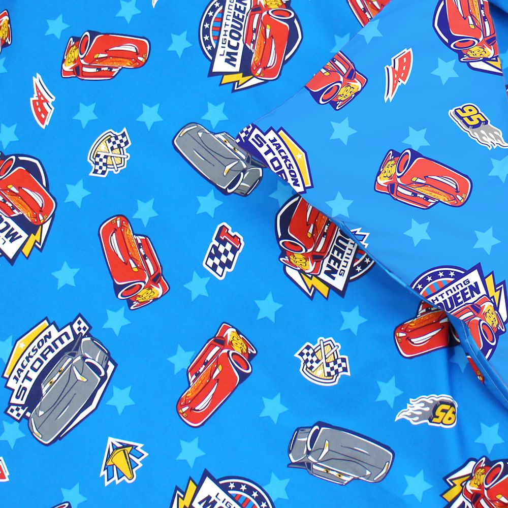 カーズ ライトニング・マックイーン お昼寝布団セット 3点 綿100％ 敷き布団 防水バッグ ネームタグ付き NZ1260-3