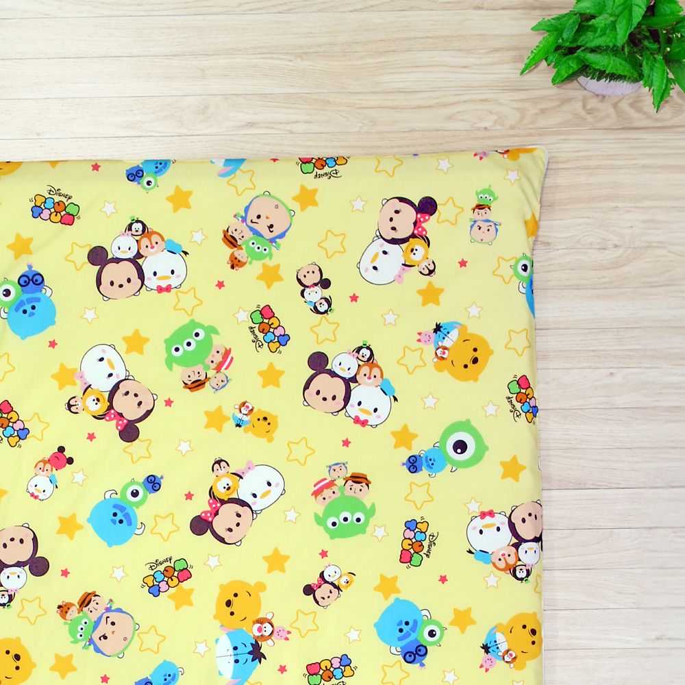 ツムツム お昼寝布団セット 3点 敷き布団 綿100％ 防水バッグ ネームタグ付き NZ1263-3
