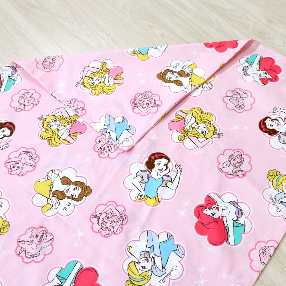 ディズニープリンセス お昼寝布団セット 3点 綿100％ 敷き布団 防水バッグ ネームタグ付き NZ1264-3