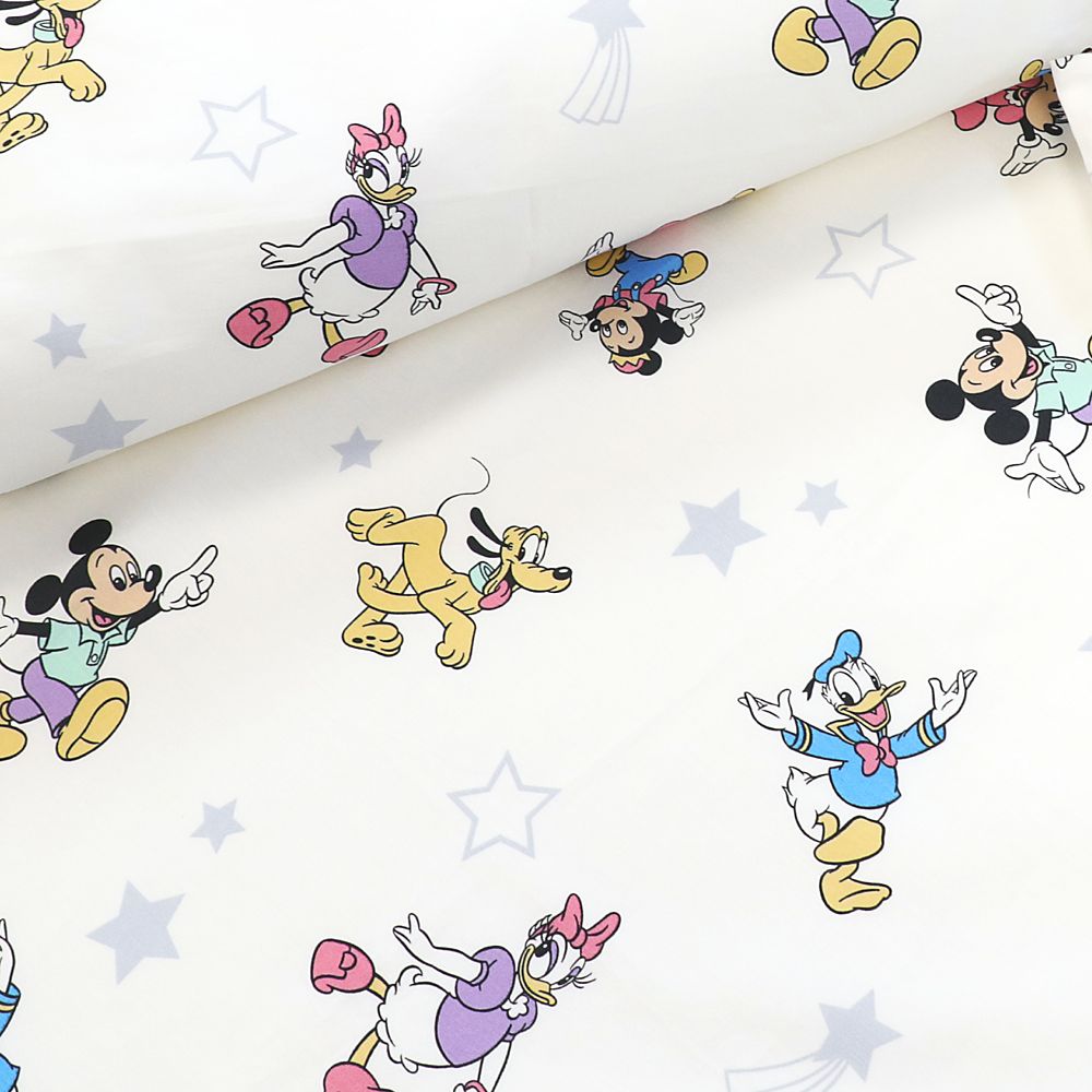 ミッキー ドナルド モーティ フェルディ お昼寝布団セット 3点 綿100％ 敷き布団 防水バッグ ネームタグ付き NZ1266-3