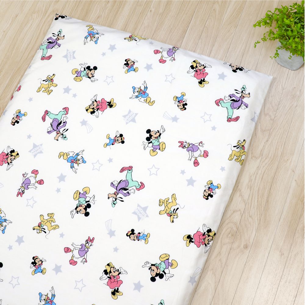 ミッキー ドナルド モーティ フェルディ お昼寝布団セット 3点 綿100％ 敷き布団 防水バッグ ネームタグ付き NZ1266-3