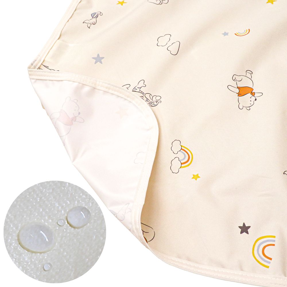 プー＆フレンズ おむつ替えシート 2枚セット 45&times;58cm 裏面防水 吸水加工 NZ3225-A