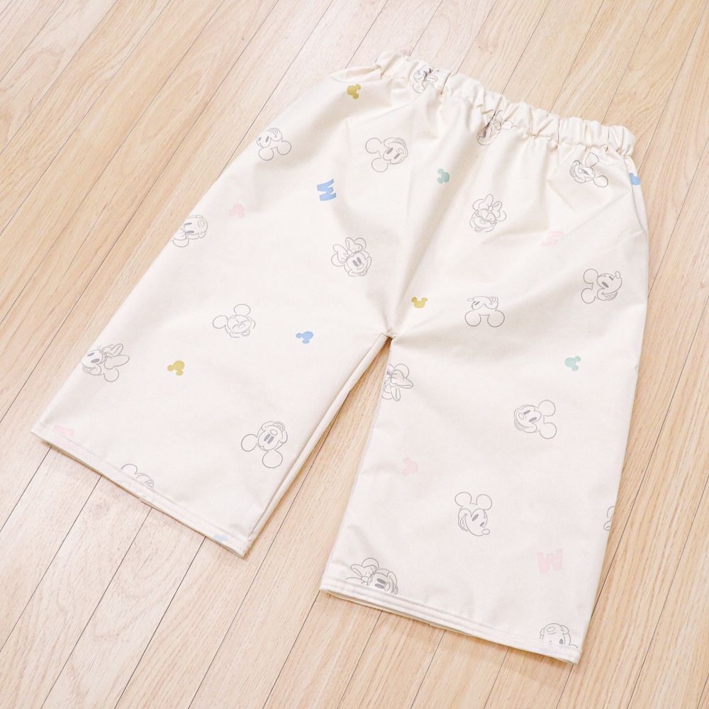 ミッキー＆ミニー おねしょズボン おねしょケット 防水仕様 吸水加工 NZ3226-M