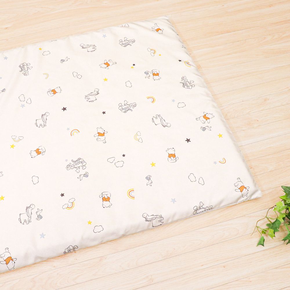 プー＆フレンズ お昼寝敷き布団 ネームタグ付き 敷き布団カバー NZ3225-SK