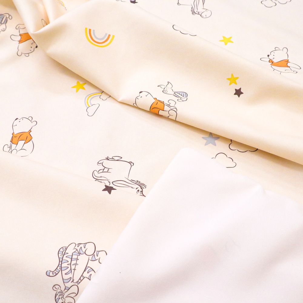 プー＆フレンズ お昼寝布団セット 3点 敷き布団 防水バッグ ネームタグ付き NZ3225-3