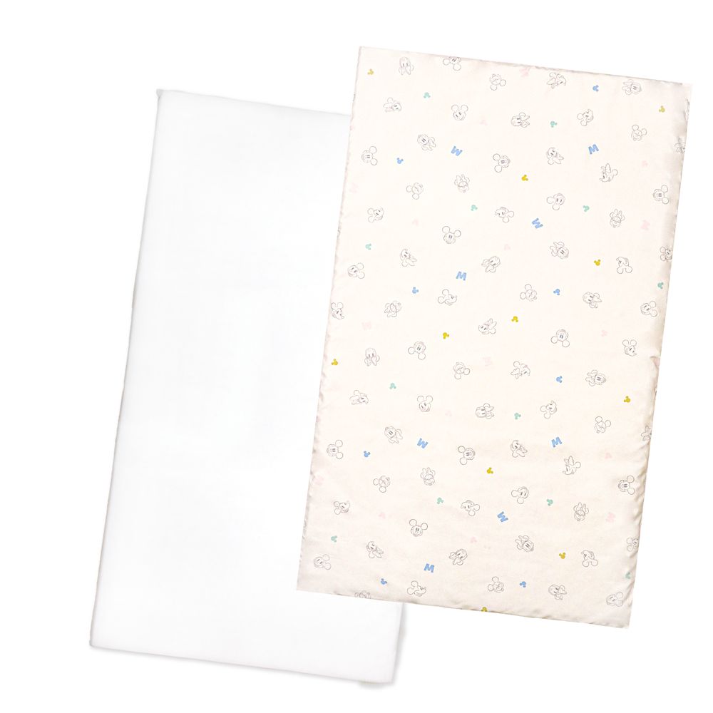 ミッキー＆ミニー お昼寝敷き布団 ネームタグ付き 敷き布団カバー NZ3226-SK