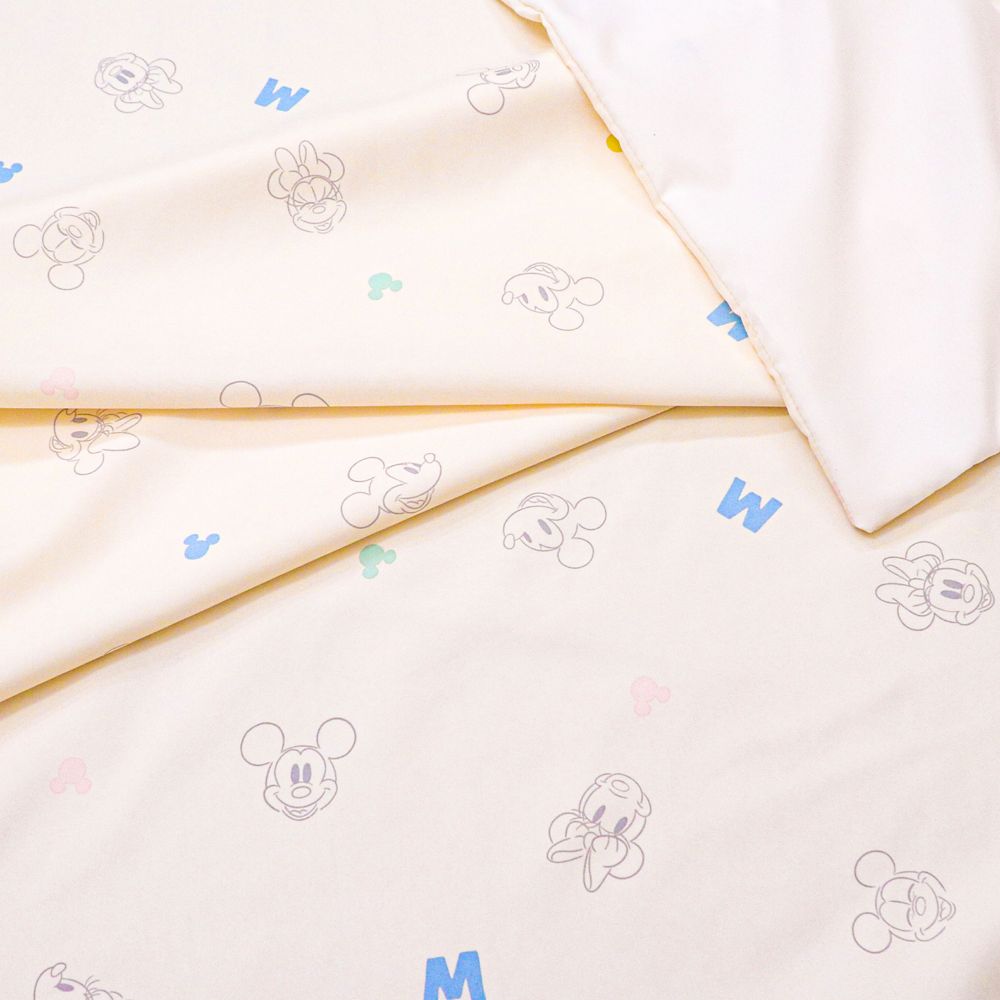 ミッキー＆ミニー お昼寝布団セット 3点 敷き布団 防水バッグ ネームタグ付き NZ3226-3