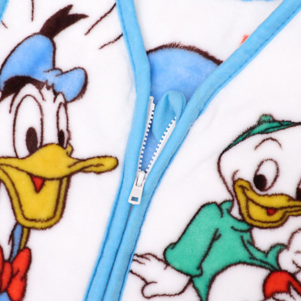 ドナルドダック ヒューイ デューイ ルーイ 毛布＋スリーパー 2点セット ニューマイヤー NZ2002s-DO