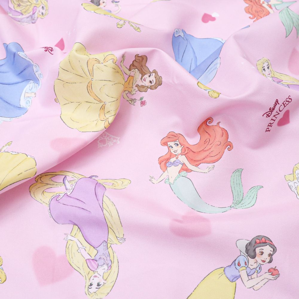 ディズニープリンセス お昼寝敷き布団 ラプンツェル アリエル シンデレラ ベル 白雪姫 ネームタグ付き 敷き布団カバー NZ3026-SK