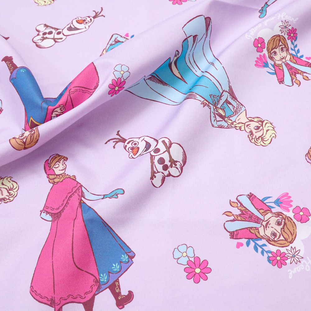 アナ エルサ オラフ 敷き布団カバー アナと雪の女王 90&times;130cm ピーチスキン加工 ベビー布団カバー NZ3027-T2