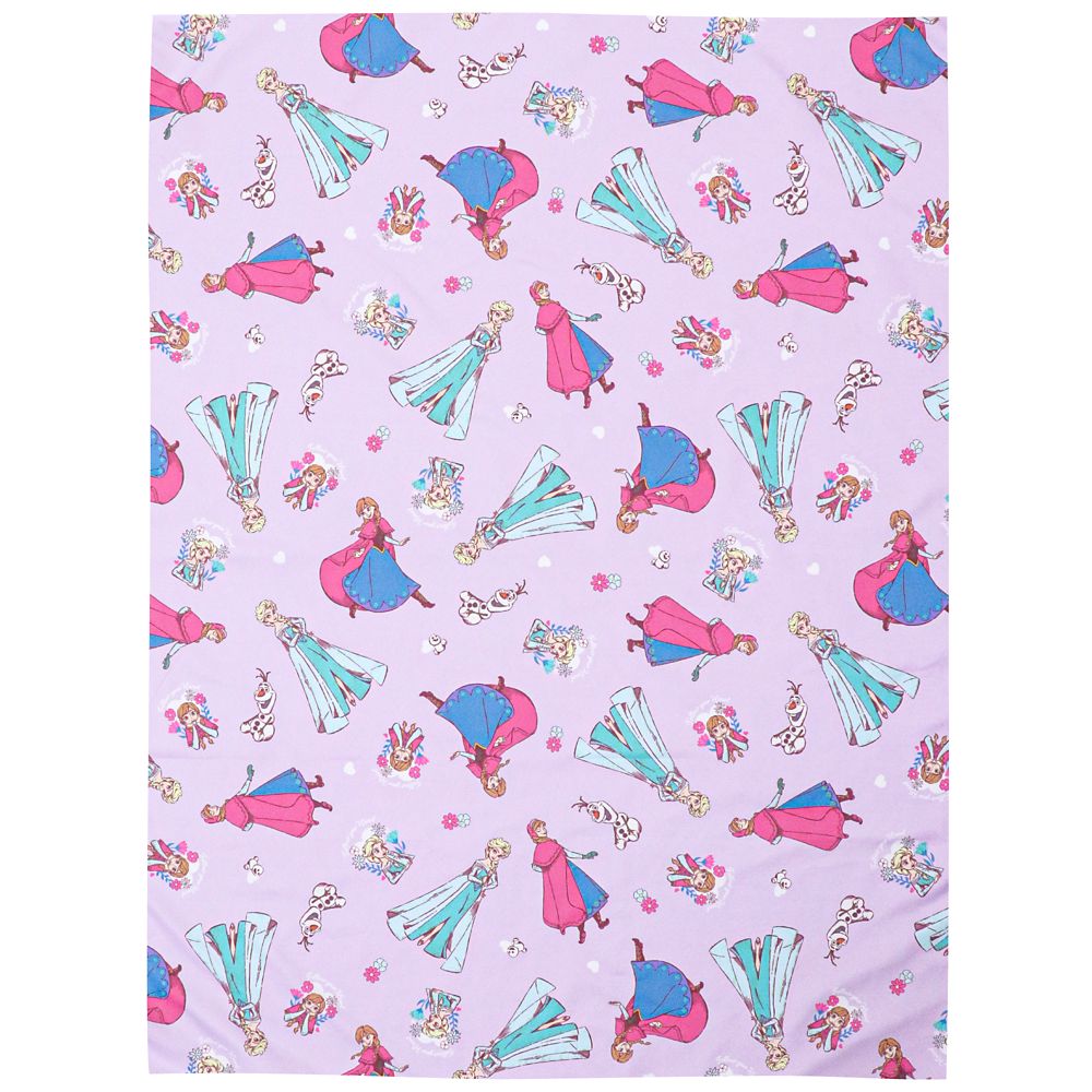 アナ エルサ オラフ お昼寝掛け布団カバー 肌布団カバー アナと雪の女王 90&times;120cm ピーチスキン加工 お昼寝布団カバー ベビー布団カバー NZ3027-T5