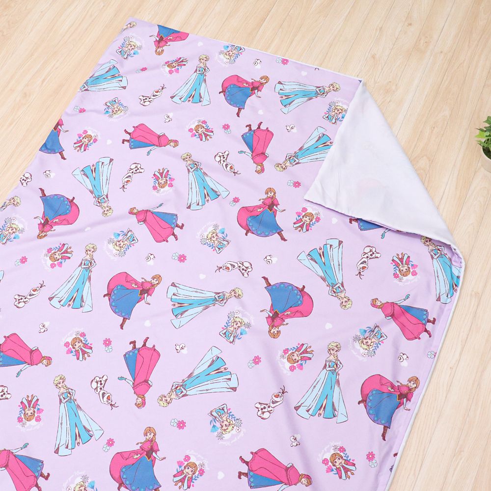 アナ エルサ オラフ お昼寝掛け布団カバー 肌布団カバー アナと雪の女王 90&times;120cm ピーチスキン加工 お昼寝布団カバー ベビー布団カバー NZ3027-T5