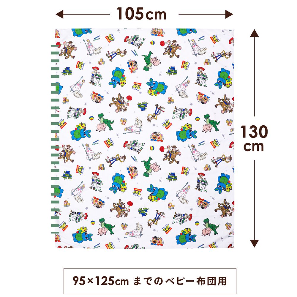 トイ・ストーリー 掛け布団カバー 105&times;130cm ウッディ バズ・ライトイヤー ジェシー エイリアン ミスター・ポテトヘッド ミセス・ポテトヘッド レックス ハム ボー・ピープ ピーチスキン加工 ベビー布団カバー NZ3028-T1