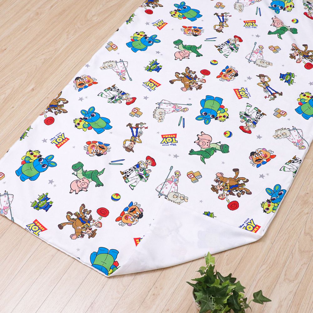 トイ・ストーリー お昼寝敷き布団 ウッディ バズ・ライトイヤー ジェシー エイリアン ミスター・ポテトヘッド ミセス・ポテトヘッド レックス ハム ボー・ピープ ネームタグ付き 敷き布団カバー NZ3028-SK
