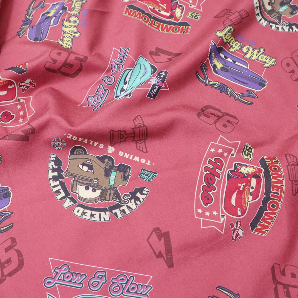 カーズ  掛け布団カバー 105&times;130cm ライトニング・マックイーン ラモーン メーター フロー ピーチスキン加工 ベビー布団カバー NZ3029-T1