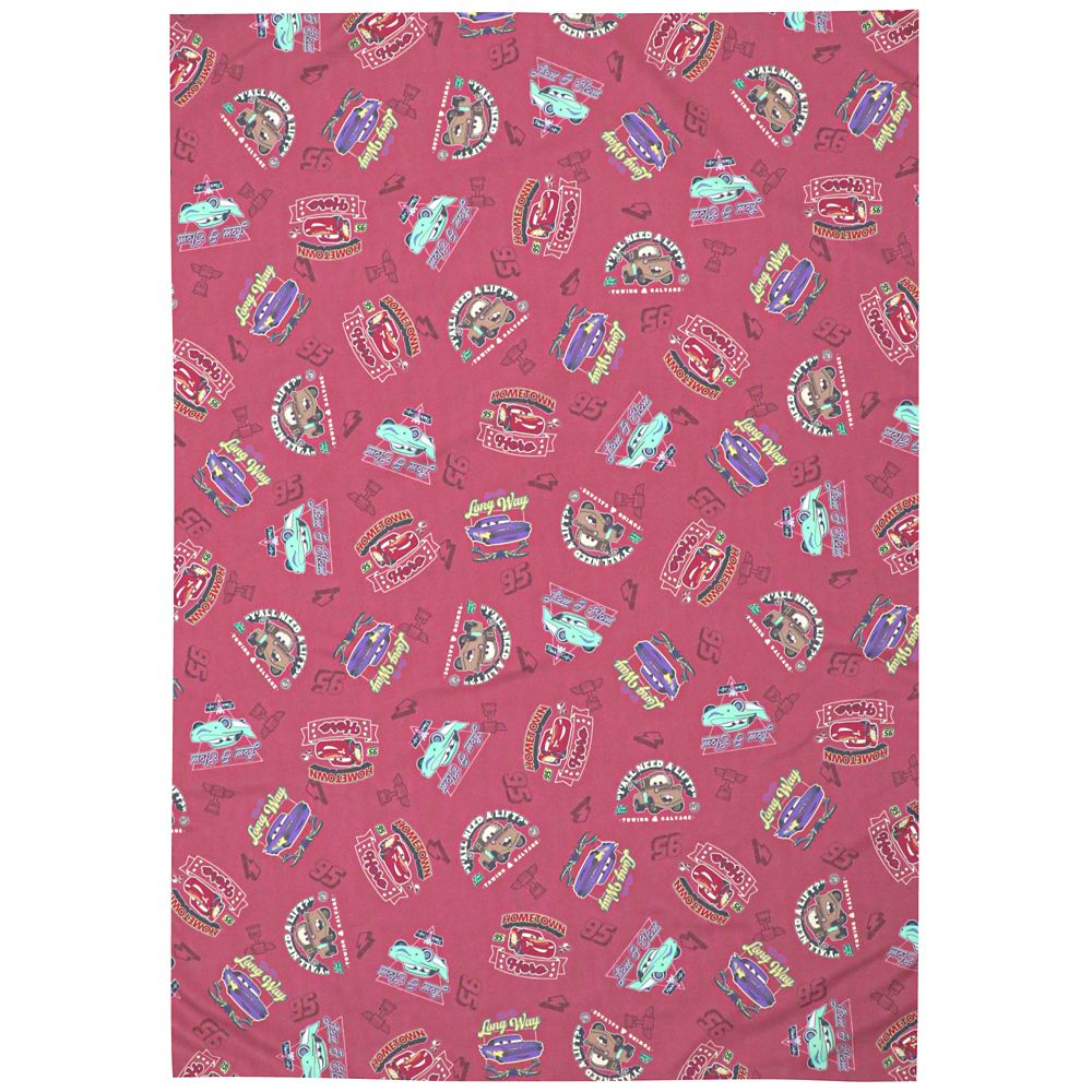 カーズ 敷き布団カバー 90&times;130cm ライトニング・マックイーン ラモーン メーター フロー ピーチスキン加工 ベビー布団カバー NZ3029-T2