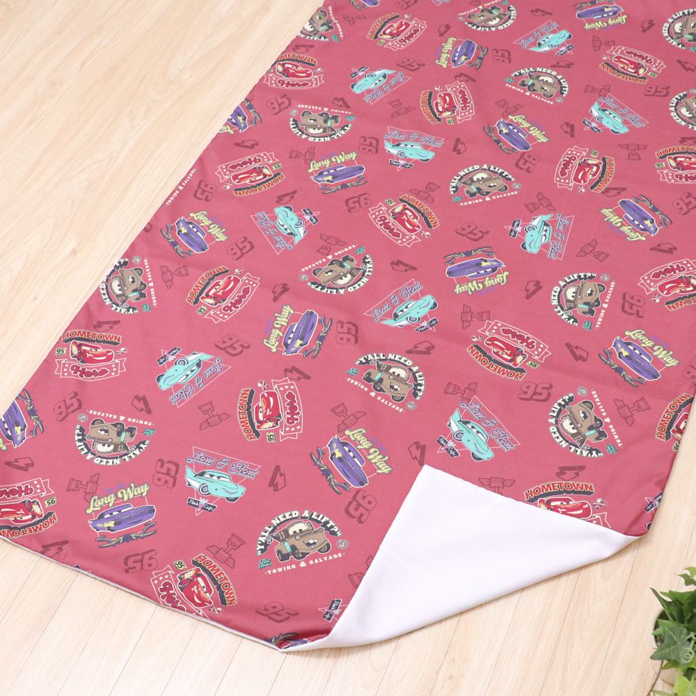 カーズ お昼寝敷き布団カバー 75&times;125cm ライトニング・マックイーン ラモーン メーター フロー ピーチスキン加工 お昼寝布団カバー NZ3029-T6