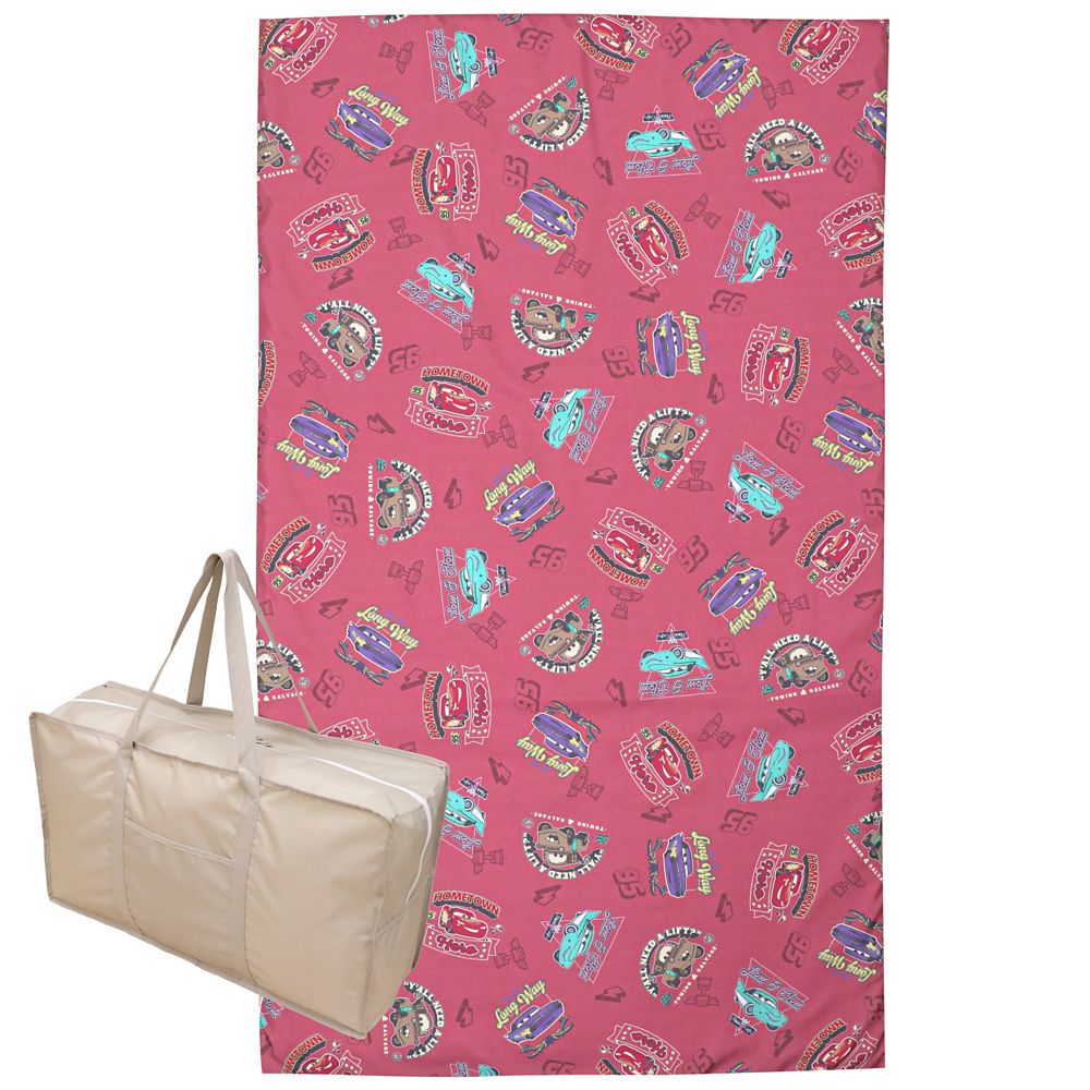 カーズ お昼寝布団セット 3点 ライトニング・マックイーン ラモーン メーター フロー 敷き布団カバー 敷き布団 防水バッグ ネームタグ付き NZ3029-3